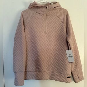 Nine West Blush Textured Activewear Top